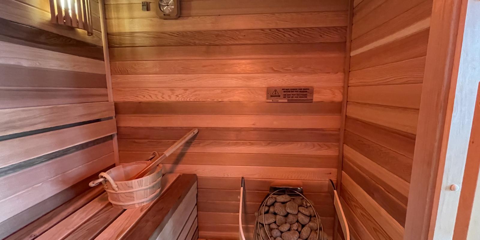 Many Nordic rituals can be performed using a Finnish sauna